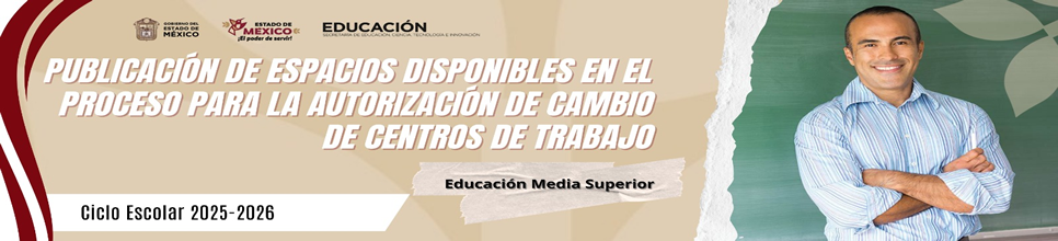 Espacios disponibles CCT EMS