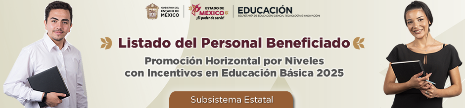 Listado del Personal Beneficiado Incentivos EB Estatal